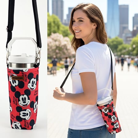  Woodycord 1 Litrelik Matara Kılıfı Su Şişesi Taşıma Çantası Water Bottle Bag