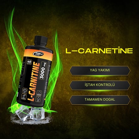 Conlast L-carnitine - 1 Lt - Yeşil Elma Aromalı - 3000mg