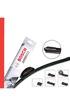 Skoda Kamiq 2019-2023 Bosch Aeroeco Ön ve Arka Silecek Takımı