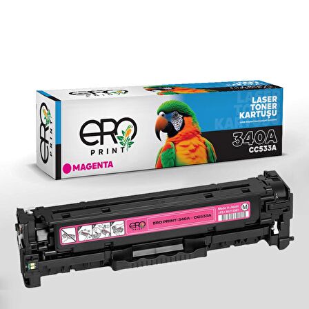 HP 304A - CC533A Kırmızı Muadil Toner