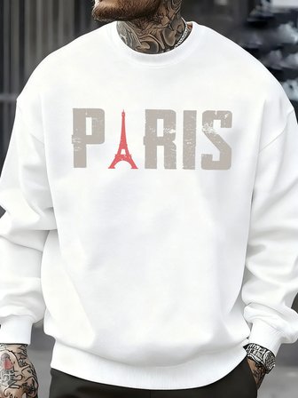 New York Bustling City Baskılı Erkek Sweatshirtleri Kışlık Oversize Kapüşonlu Spor Bisiklet Y