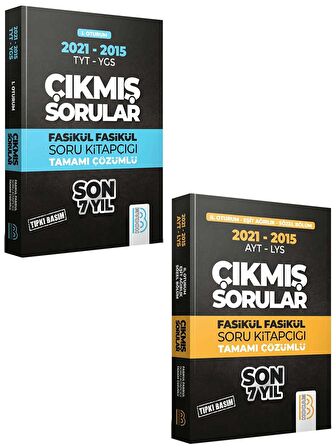 Benim Hocam YKS 2009-2021 Son 7 Yıl Tıpkı Basım Fasikül Fasikül TYT-AYT Eşit Ağırlık Sözel Bölüm Çıkmış Sorular Süper Set