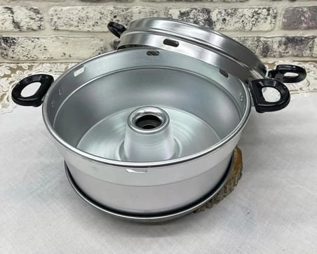 DZGN HOME Alüminyum Ocak Üstü Kek Kalıbı 28 cm Yuvarlak