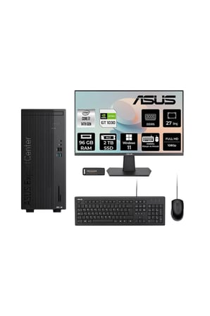 Expertcenter D501MER i7 14700 96GB 2TB SSD GT1030/4GB W11H Masaüstü Bilgisayar + 27" Monitör
