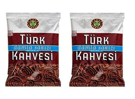 2'li Damla Sakızlı Türk Kahvesi