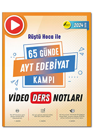 65 Günde AYT Edebiyat Video Ders Notları