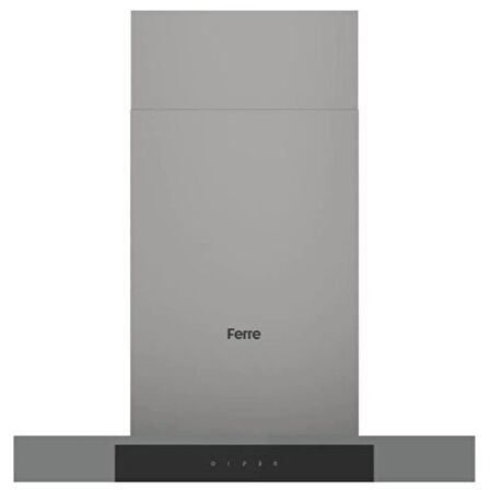 Ferre Fryart Steam Gri Set (D102 Gri Davlumbaz -RS038 Gri Ocak- XE64CPR FryartSteam Gri Fırın)