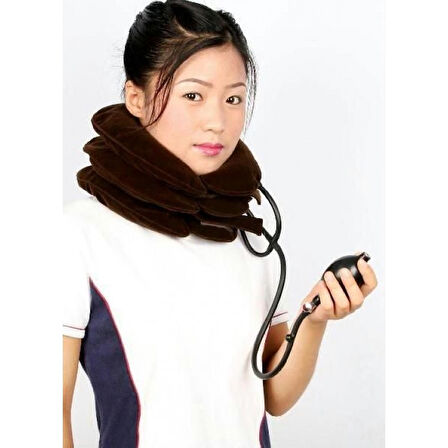 Periboia Şişirilebilir Ortopedik Boyun ve Seyahat Yastığı