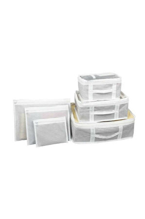 Periboia Anne Bebek Hastane Çantası Düzenleyici Organizer 6 Parça
