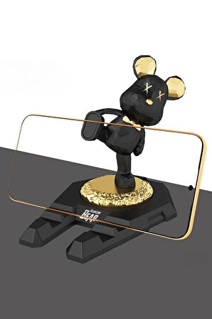 Periboia Sevimli Ayıcık Masaüstü Telefon Tablet Tutucu Kademeli Stand