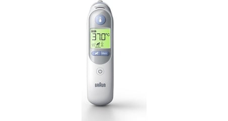  Braun IRT 6520 Thermoscan Beyaz Ateş Ölçer Yüksek Hassasiyetli Ergonomik Tasarım
