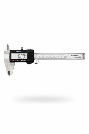 Dijital Kumpas Paslanmaz Çelik Hassas Elektronik Ölçü Aleti LCD Ekranlı mm/inç Ölçüm 150 mm