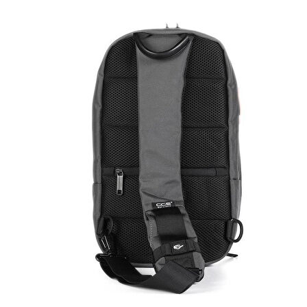 ÇÇS 31300 Usb Çıkışlı Çapraz Sırt ve Göğüs Çantası Gri