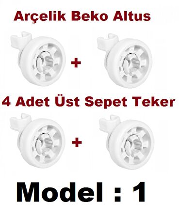 Beko Üst Sepet Teker Beko Altus Bulaşık Makinesi Üst Sepet Tekeri