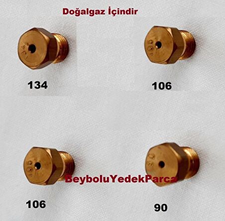 AEG Ocak Doğalgaza Dönüşüm Enjektör Memeleri , 7 Lokma Anahtarı