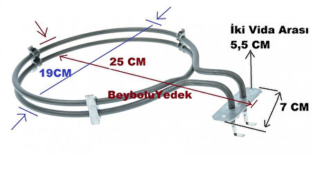 Siemens Fırınlı Ocak Turbo Rezistans Fırın Turbo Isıtıcı