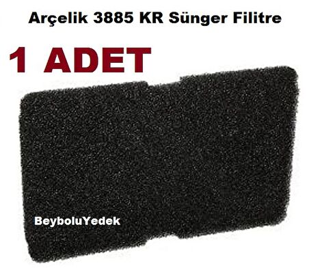 Arçelik 3885 KR Çamaşır  Kurutma Makinesi Sünger Filtre , 3885KRE