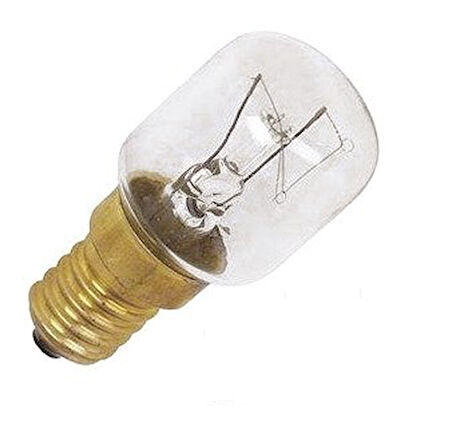 Fırın Ampul 15 Watt 300 DERECE SICAKLIĞA DAYANIKLI Fırın Ampül 1