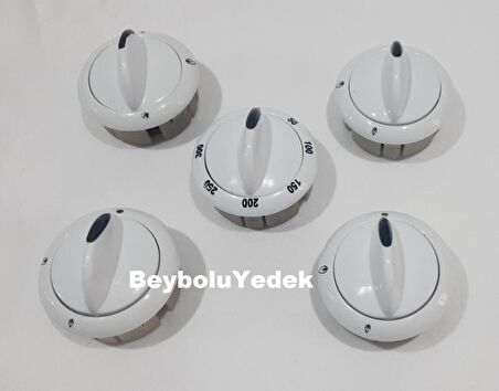 Beko Fırın Ocak Düğme 5 Lİ Takım Geçme Kısmı Dar Tip