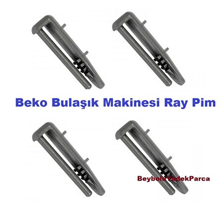 Beko Üst Sepet Ray Arka Pim Bulaşık Makinesi Ray Arka Plastik