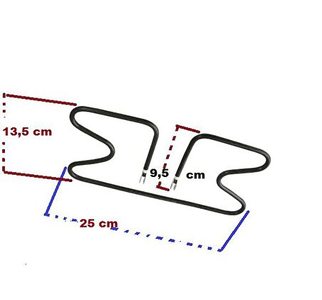 Beko Tost Makinesi Rezistans , 1000 Watt  Seri Bağlantı