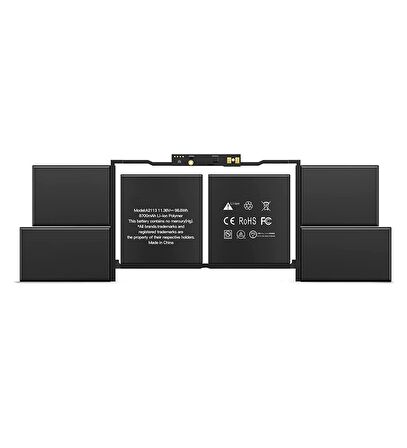 Apple MacBook Pro A2141 (2019) A2113 Notebook Batarya Laptop Pil