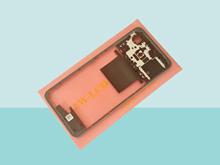 Tkgz - Oppo Realme C61  KASA FULL Arka Kapak Batarya Kapağı - SİYAH