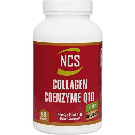 Ncs Hidrolize Collagen Coenzyme Q10 Biotin Zinc Selenium 90 Tablet