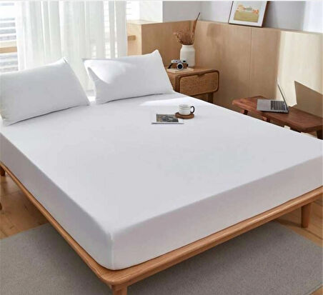 TOTEM Ranforce Pamuklu Yastık Kılıflı Lastikli Çarşaf Takımı 180 x 200 Battal Boy