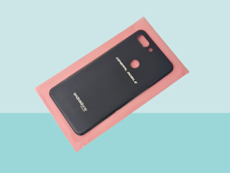 Tkgz - General Mobile GM 9 PRO Arka Kapak Batarya Kapağı - SİYAH