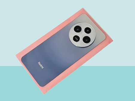 Tkgz - Xiaomi Redmi 14C Arka Kapak (Cam Full Lensli) - MAVİ