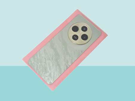 Tkgz - Xiaomi Redmi 14C Arka Kapak (Cam Full Lensli) - YEŞİL