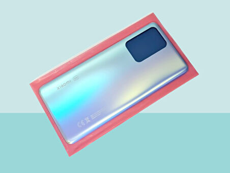 Tkgz - Xiaomi Mi 11T PRO Mİ 11T Arka Kapak Batarya Kapağı - MAVİ