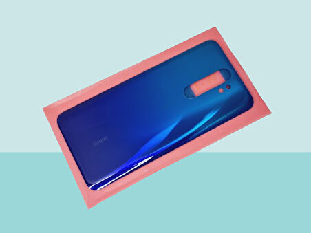 Tkgz - Xiaomi Redmi NOTE 8 PRO Arka Kapak Batarya Kapağı - MAVİ