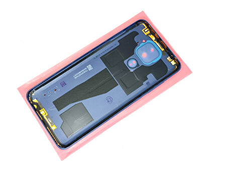 Tkgz - Xiaomi Redmi NOTE 9 FULL KASA Arka Kapak Batarya Kapağı - MAVİ