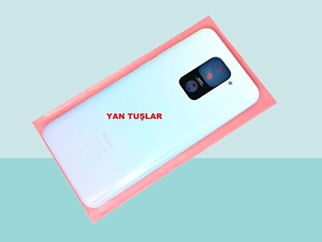 Tkgz - Xiaomi Redmi NOTE 9 FULL KASA Arka Kapak Batarya Kapağı - BEYAZ