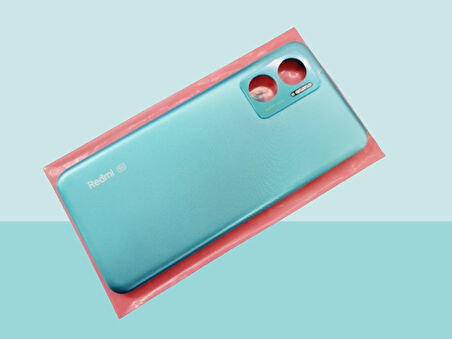 Tkgz - Xiaomi Redmi NOTE 11E FULL KASA Arka Kapak Batarya Kapağı - MAVİ