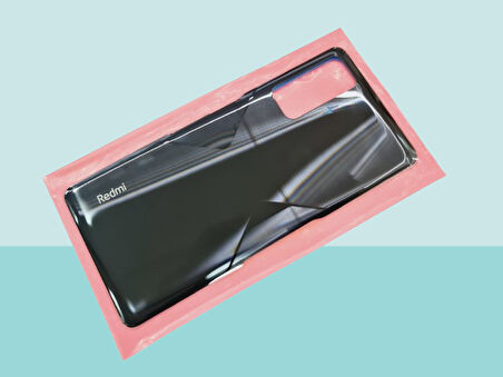 Tkgz - Xiaomi Redmi K50 Gaming Arka Kapak Batarya Kapağı - SİYAH