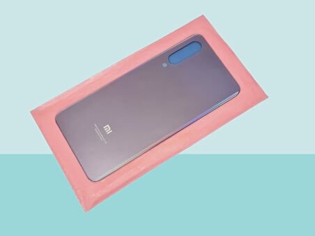 Tkgz - Xiaomi Mİ 9SE Arka Kapak Batarya Kapağı - MOR