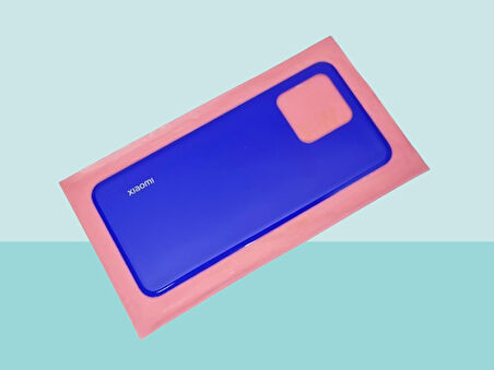 Tkgz - Xiaomi Mi 13 Arka Kapak Batarya Kapağı - MAVİ