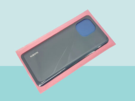 Tkgz - Xiaomi Mİ 11 Arka Kapak Batarya Kapağı - SİYAH