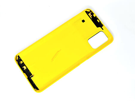 Tkgz - Xiaomi POCO M3 FULL KASA Arka Kapak Batarya Kapağı - SARI