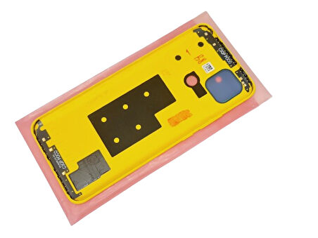 Tkgz - Xiaomi POCO C40 FULL KASA Arka Kapak Batarya Kapağı - SARI