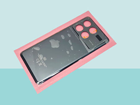 Tkgz - Xiaomi POCO X6 PRO Arka Kapak Batarya Kapağı - SİYAH