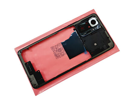 Tkgz - Xiaomi Redmi NOTE 10 PRO (4G) FULL KASA Arka Kapak Batarya Kapağı - SİYAH