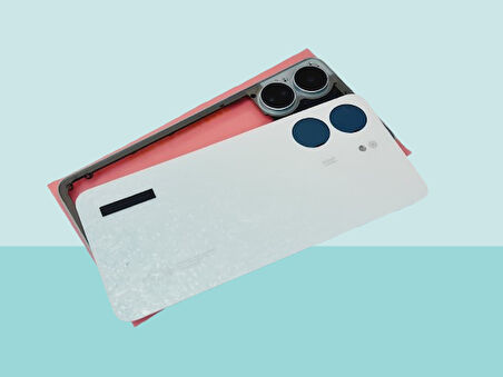 Tkgz - Xiaomi Redmi 13C  FULL KASA Arka Kapak Batarya Kapağı - BEYAZ