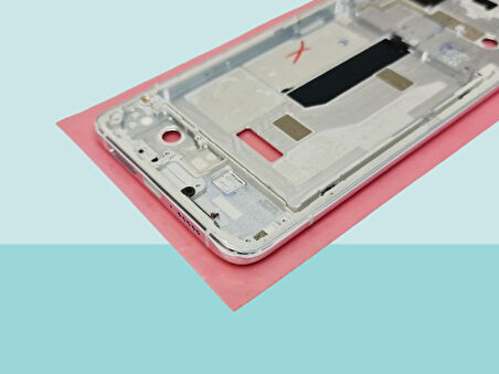 Tkgz - Xiaomi Mİ 10T FULL KASA Arka Kapak Batarya Kapağı - GRİ