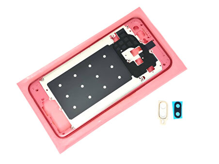 Tkgz - Oppo A5S FULL KASA Arka Kapak Batarya Kapağı - KIRMIZI