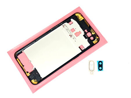 Tkgz - Oppo A5S FULL KASA Arka Kapak Batarya Kapağı - SİYAH