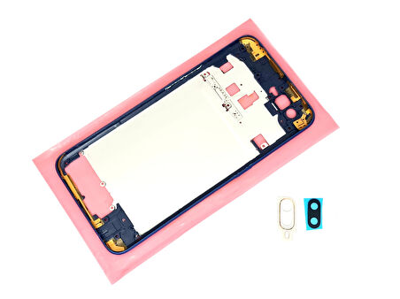 Tkgz - Oppo A5S FULL KASA Arka Kapak Batarya Kapağı - MAVİ